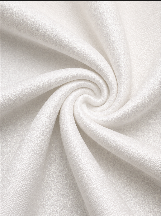 Pearl White Suiting Wool